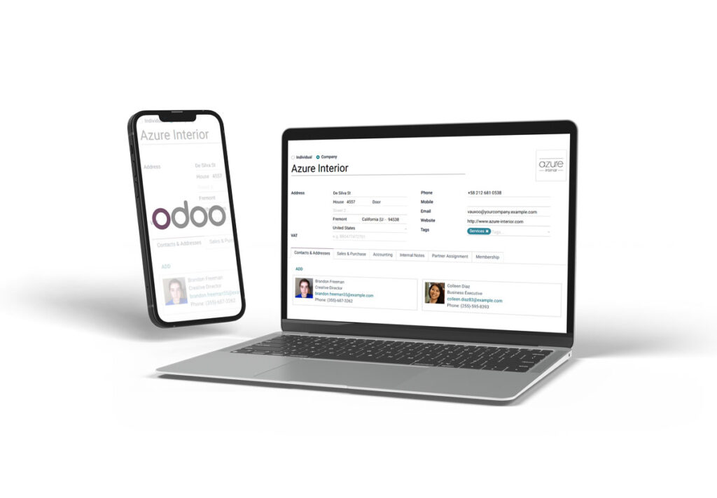 lista de datos - contactos